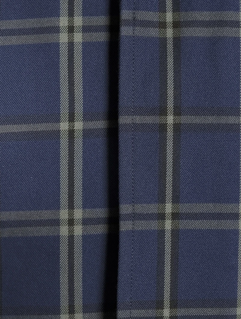 Mac Cotton Coat Check Print