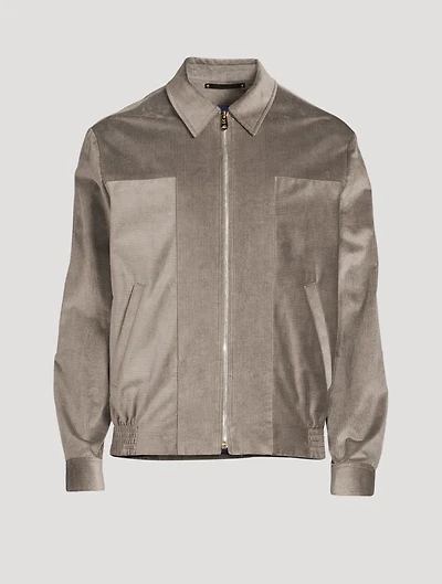 Cotton And Cashmere Corduroy Jacket