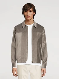Cotton And Cashmere Corduroy Jacket