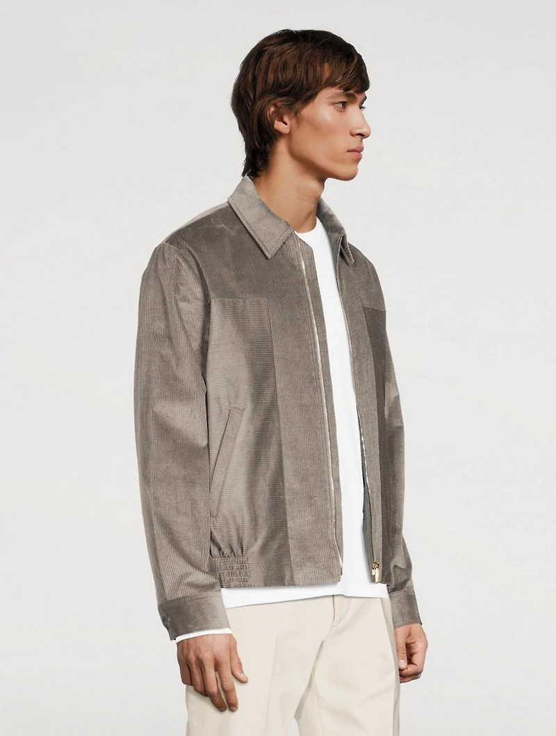 Cotton And Cashmere Corduroy Jacket