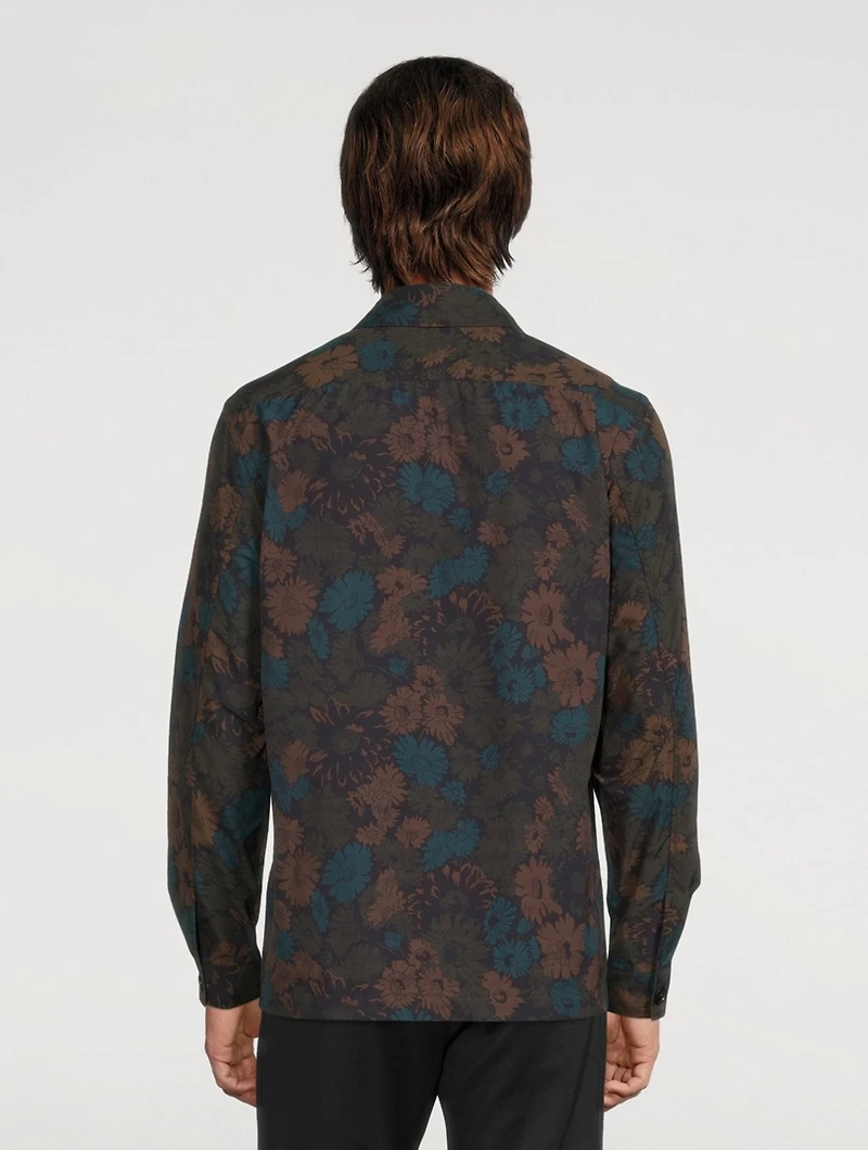 Nylon Shirt Archive Floral Print