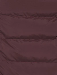 Damson Mixed Media Down Vest