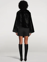 Fiona Faux Fur Short Coat
