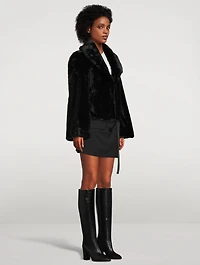 Fiona Faux Fur Short Coat