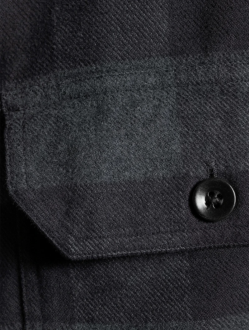 Cotton Slim-Fit Shirt Check Print
