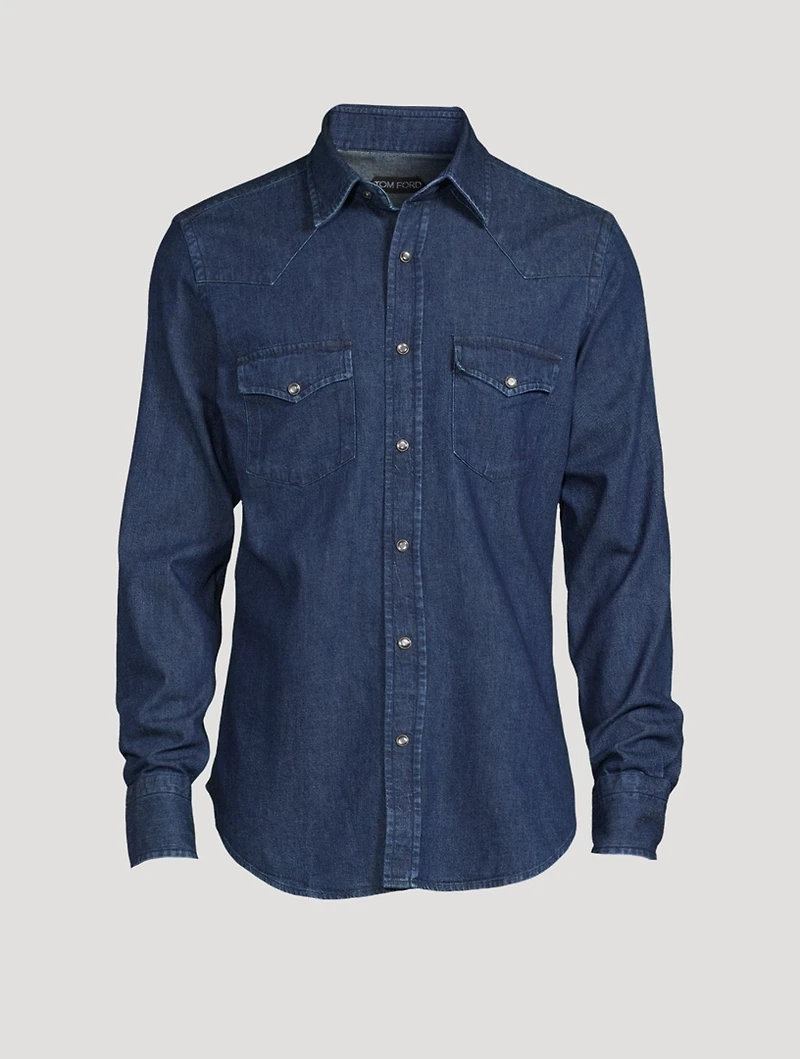 Tailored Denim Shirt