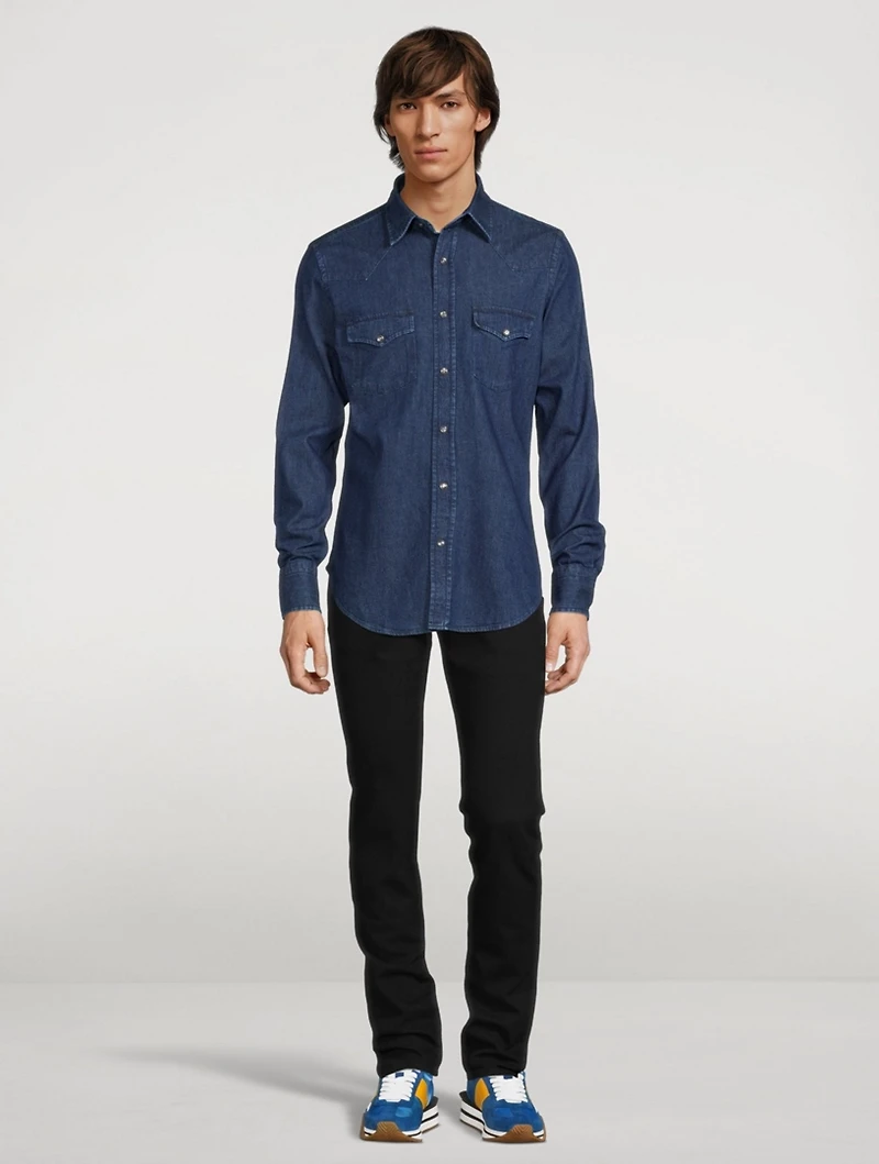 Tailored Denim Shirt