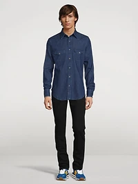 Tailored Denim Shirt