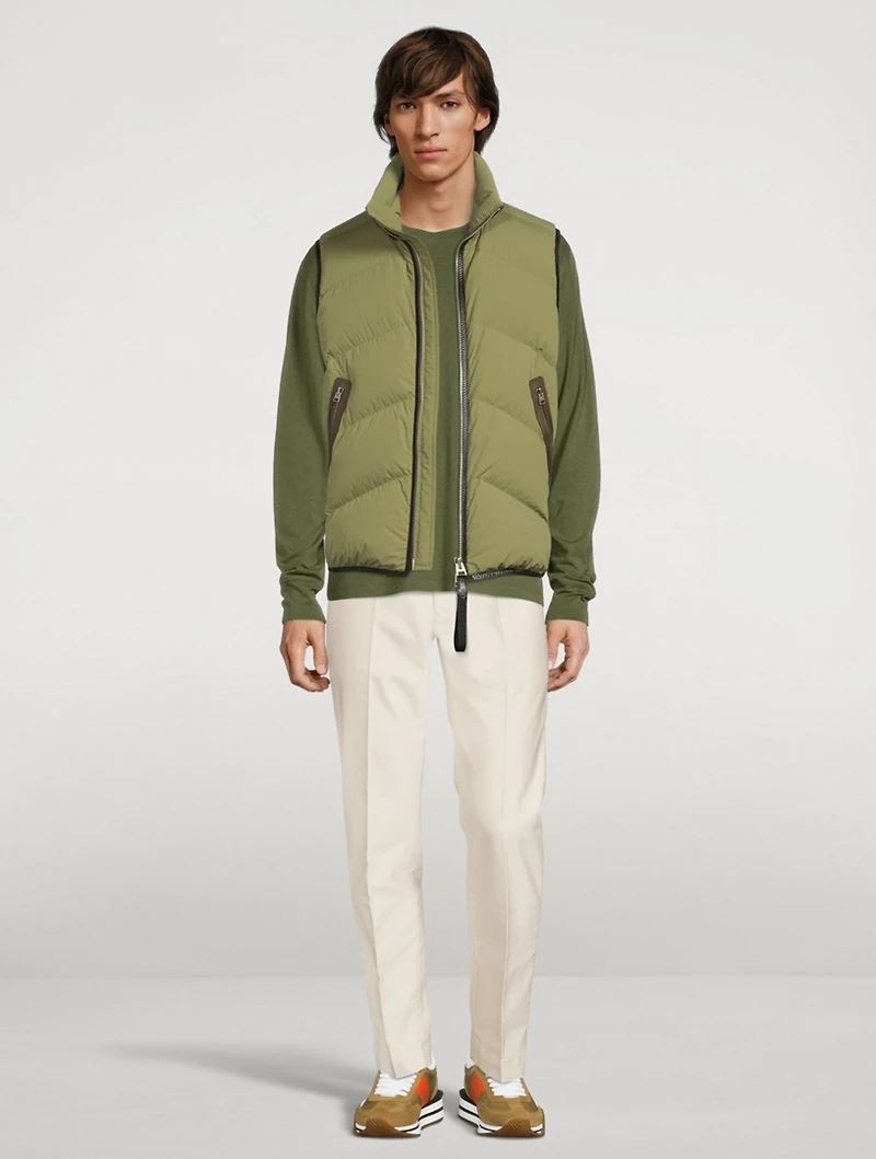 Down Quilted Vest