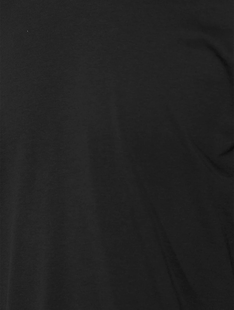 Cotton-Blend Long-Sleeve T-Shirt
