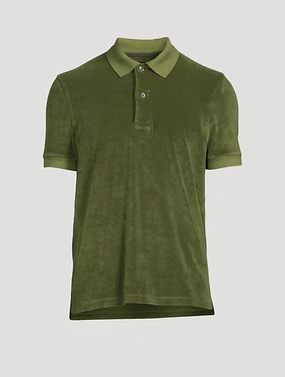 Towelling Polo Shirt