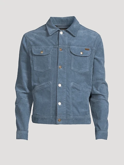 12 Waves Washed Corduroy Jacket