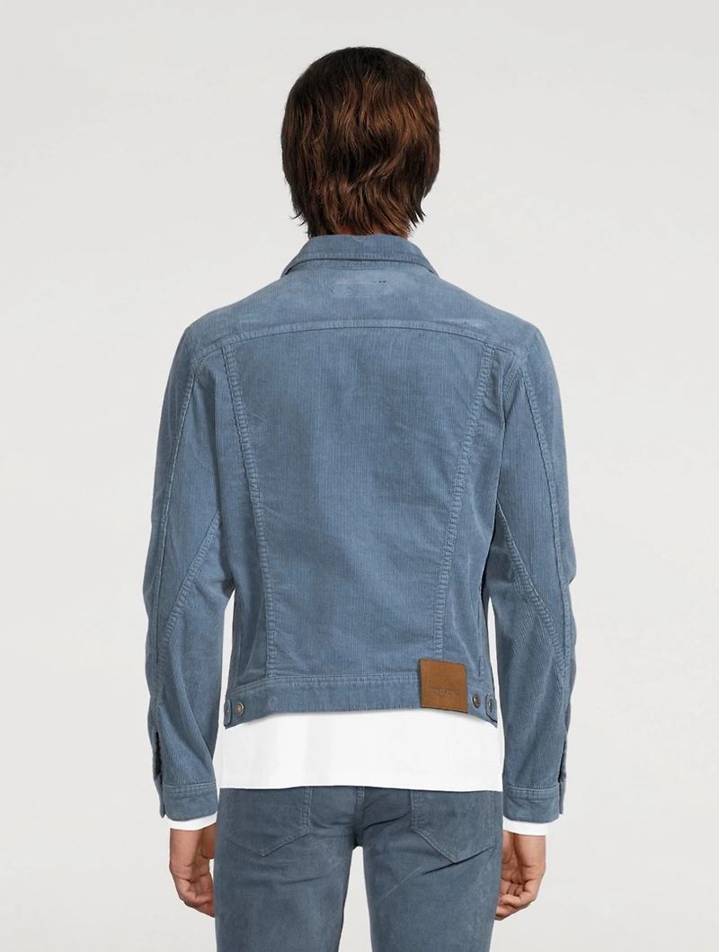 12 Waves Washed Corduroy Jacket