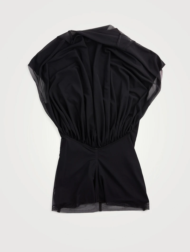 Column Draped Top