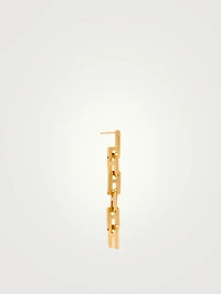Sterling Silver A Chain Earring