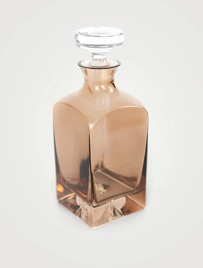 Coloured Glass Decanter