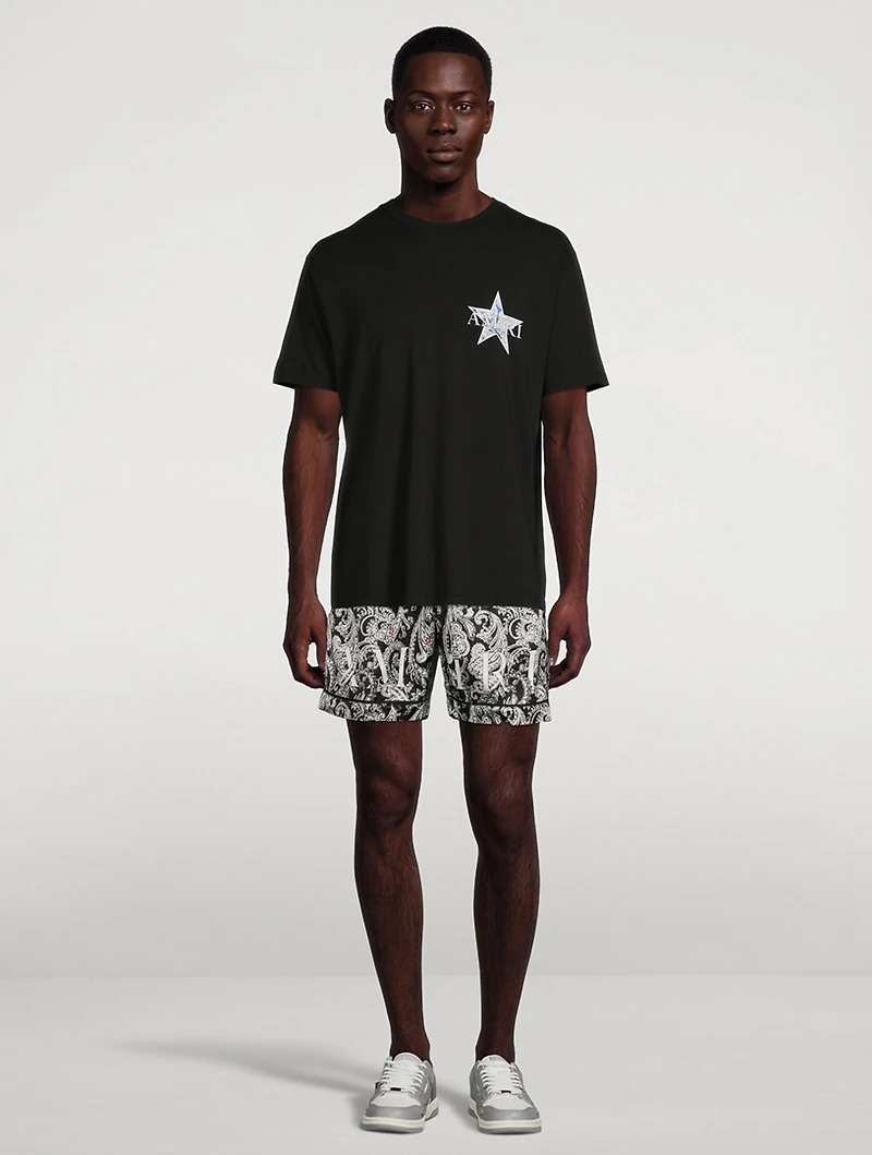 Paisley Pajama Shorts