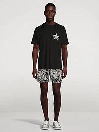 Paisley Pajama Shorts