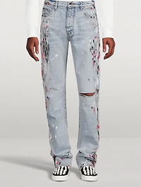 Straight-Leg Painter Jeans