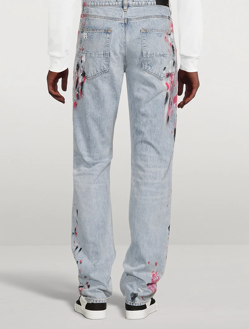 Straight-Leg Painter Jeans