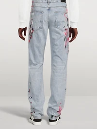 Straight-Leg Painter Jeans