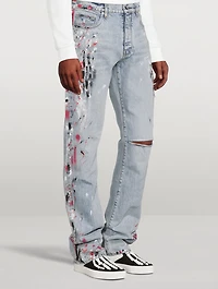 Straight-Leg Painter Jeans