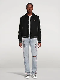 Straight-Leg Painter Jeans