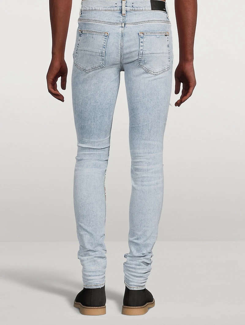 Pajama Art Patch Jeans