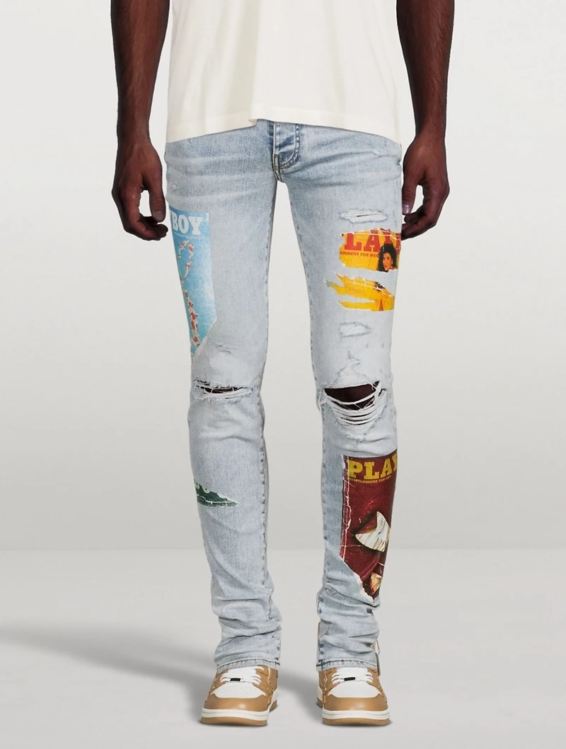 Playboy Magazine Skinny Jeans