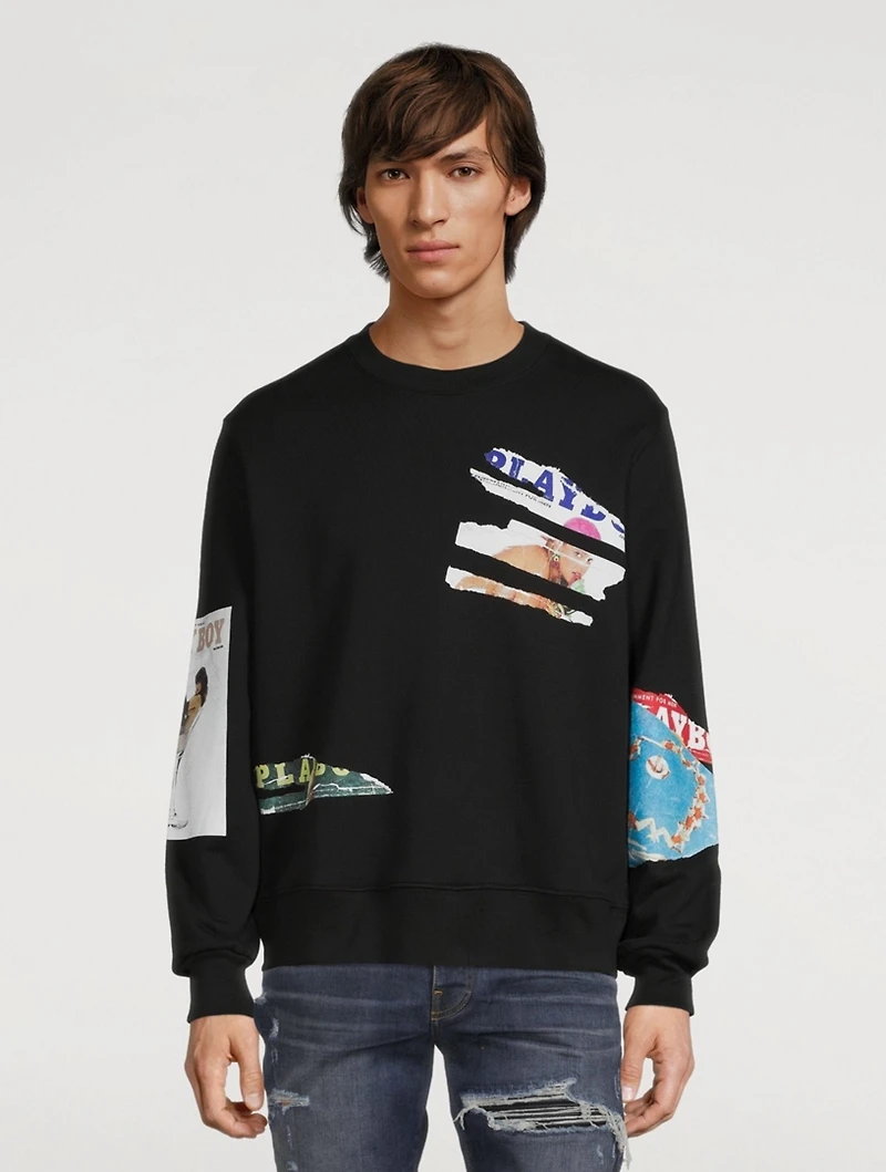 Playboy Magazine Cotton Sweatshirt