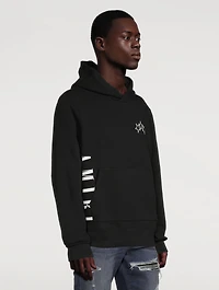 Vertical Logo Cotton Hoodie
