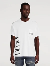 Vertical Logo Cotton T-Shirt