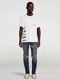 Vertical Logo Cotton T-Shirt