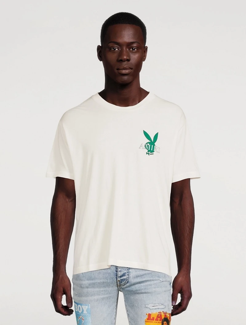 Playboy Cover Bunny Cotton T-Shirt