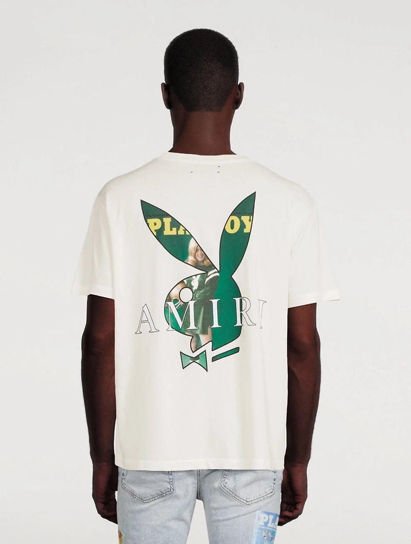 Playboy Cover Bunny Cotton T-Shirt