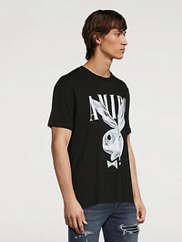 Metallic Bunny Logo T-shirt
