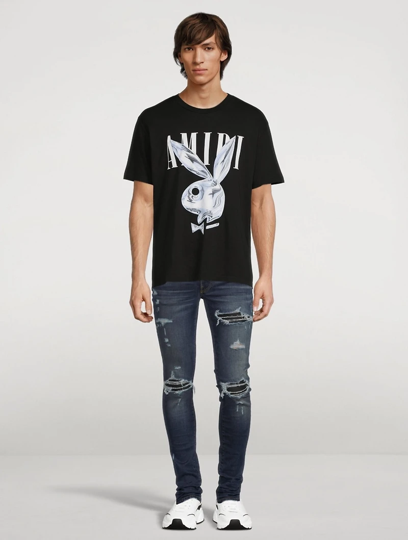 Metallic Bunny Logo T-shirt