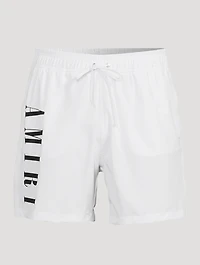 Vertical Logo Swim Trunks