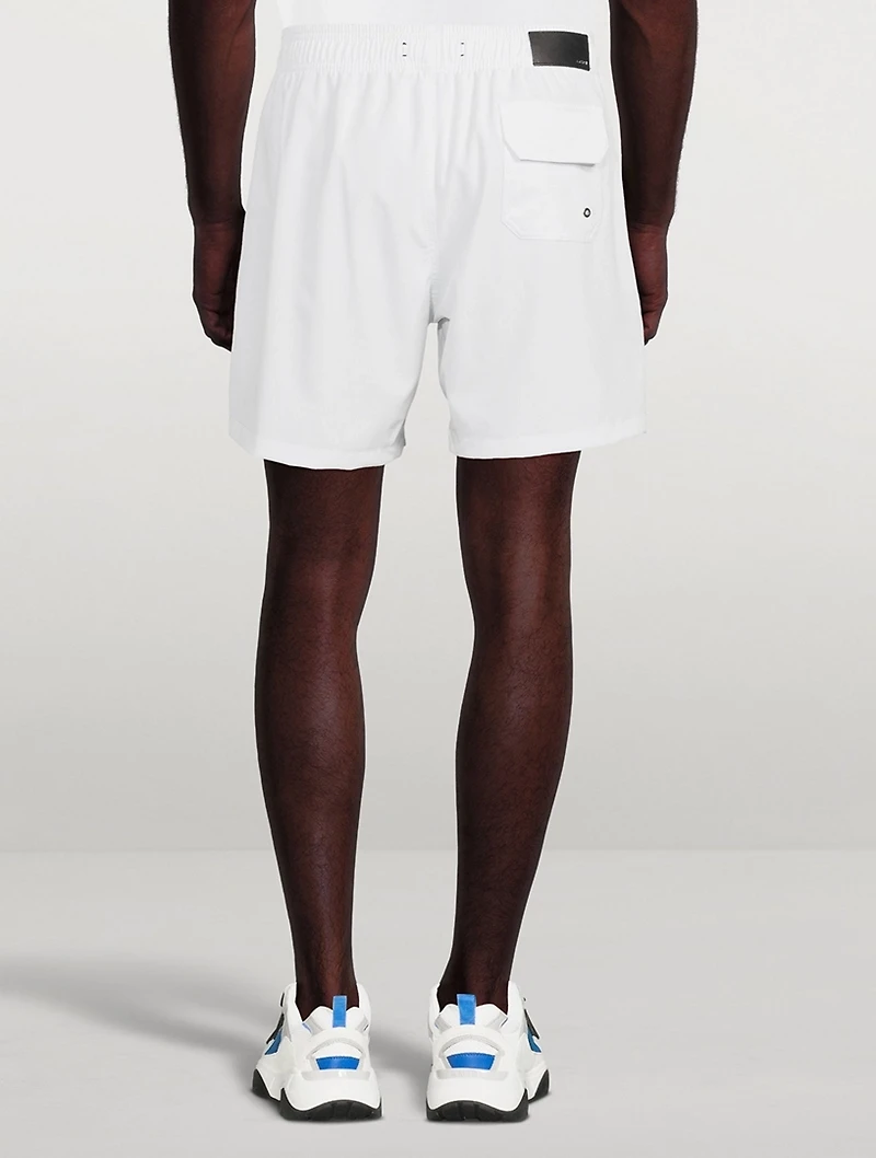 Vertical Logo Swim Trunks