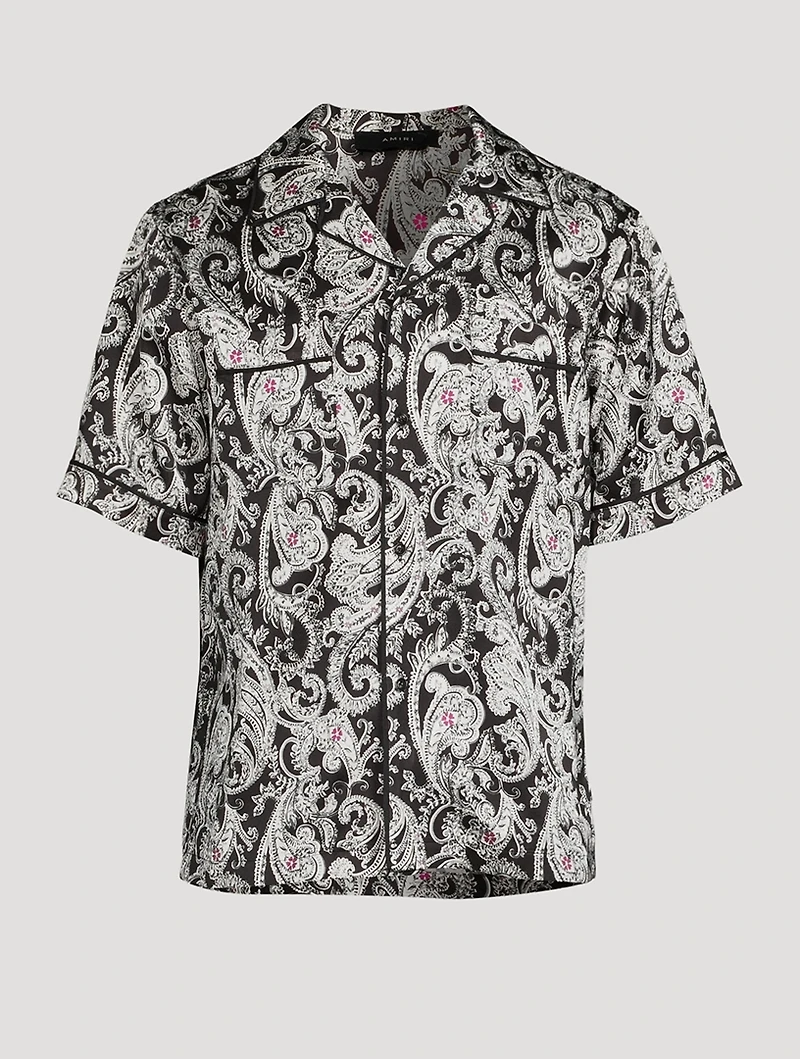Paisley Pajama Shirt