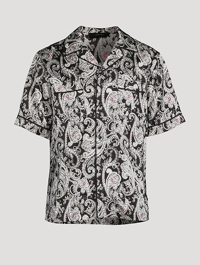 Paisley Pajama Shirt