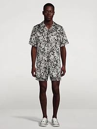 Paisley Pajama Shirt