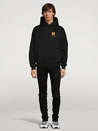 Mx1 Skinny Jeans With Leather Patches