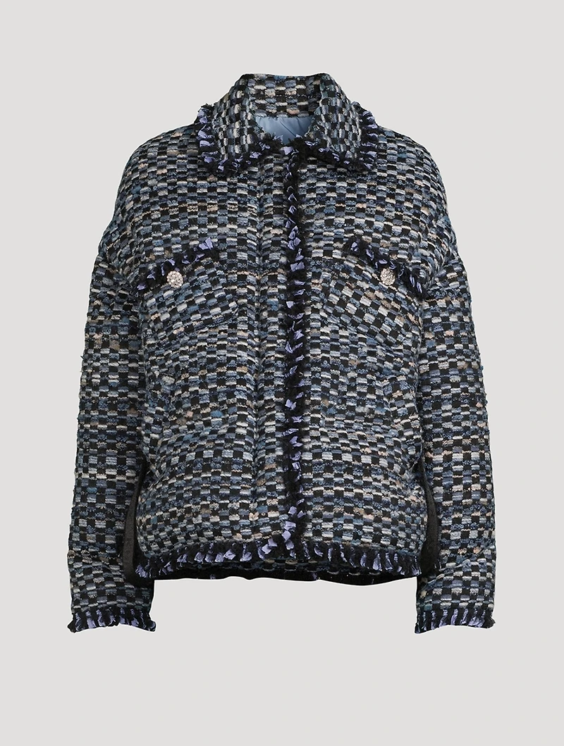 Killer Tweed Down Puffer Jacket