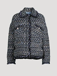 Killer Tweed Down Puffer Jacket