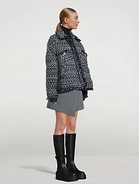 Killer Tweed Down Puffer Jacket