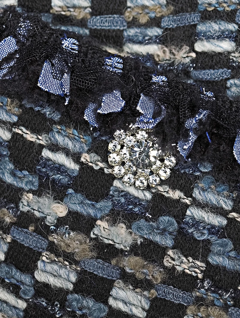Killer Tweed Down Puffer Jacket