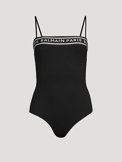 Ribbed One-Piece Swimsuit