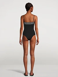 Ribbed One-Piece Swimsuit