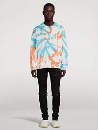 Core Logo Sweatshirt Tie Dye Print